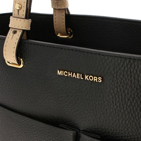 black leather michael kors purses|black Michael Kors purse crossbody.